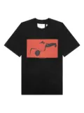 D-R-G-N graphic-print T-shirt - Black