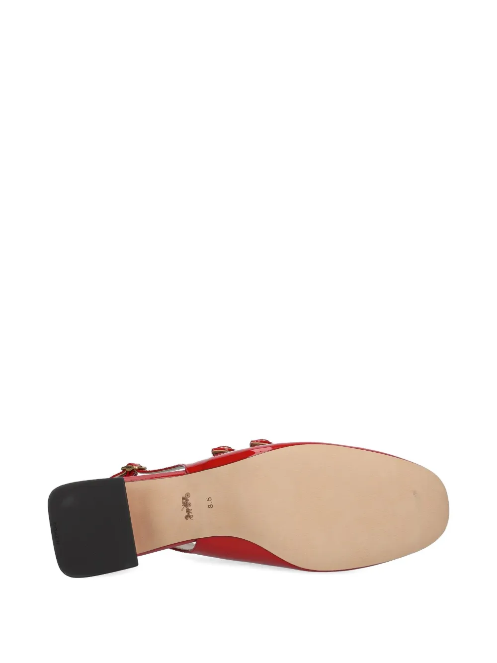 Coach 40mm Winley slingback pumps Red
