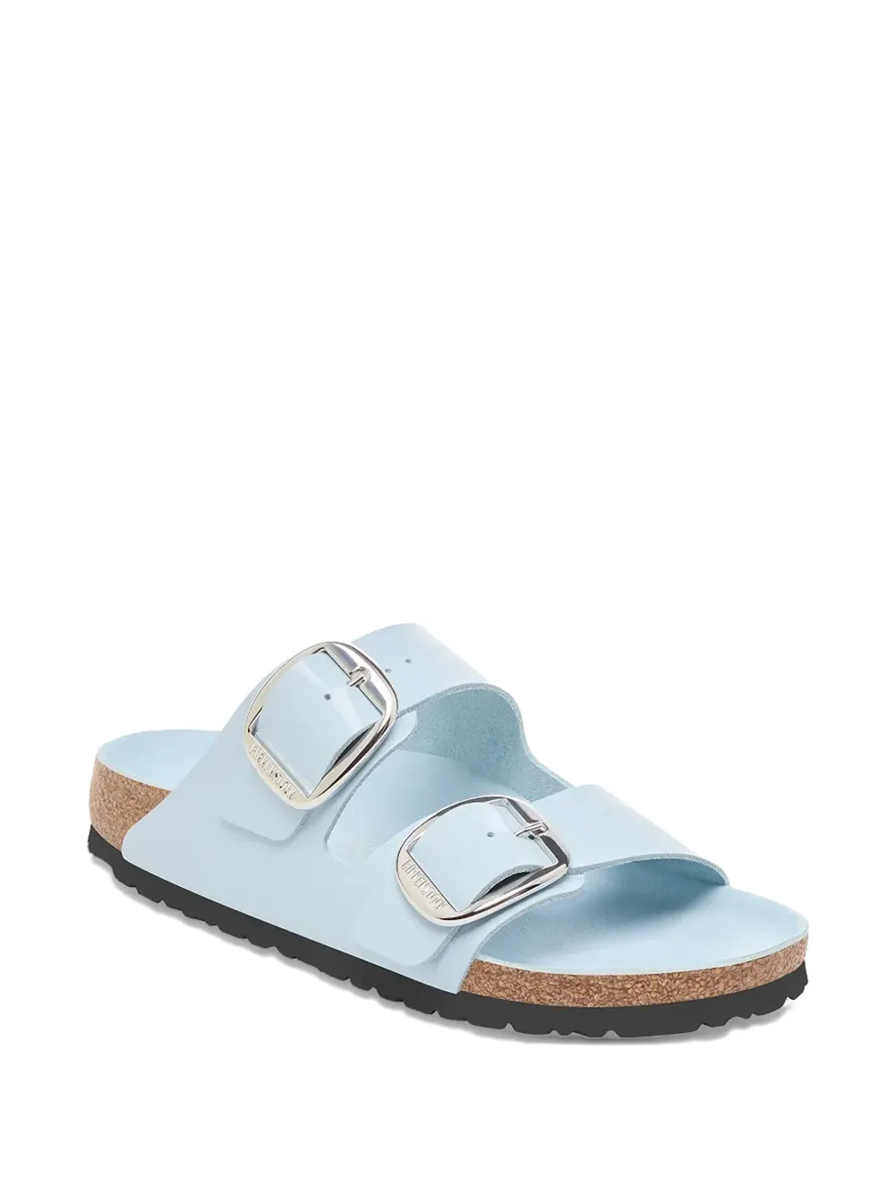 Birkenstock double-buckle slides Blue