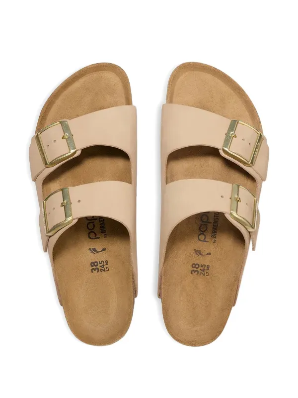 Birkenstock Sandália Arizona Com Tira Dupla | Neutro | FARFETCH BR