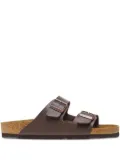 Birkenstock double-buckle slides - Brown