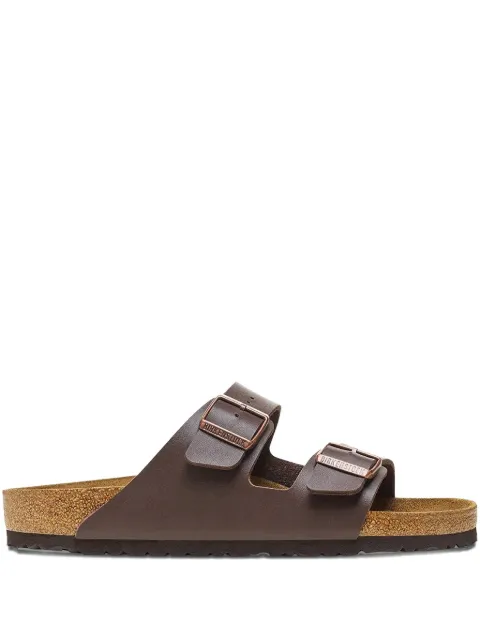 Birkenstock double-buckle slides