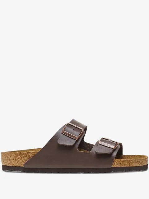 Birkenstock double-buckle slides