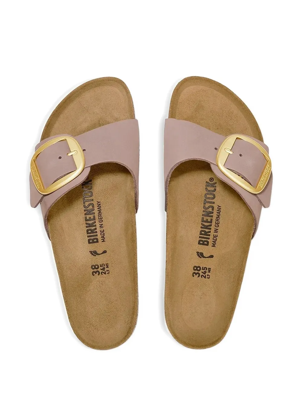 Birkenstock Madrid buckle-detail sandals Pink