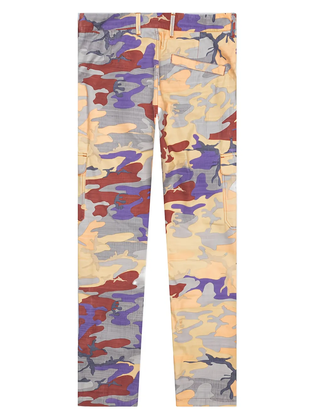 Stone Island Cargo broek met camouflageprint Oranje