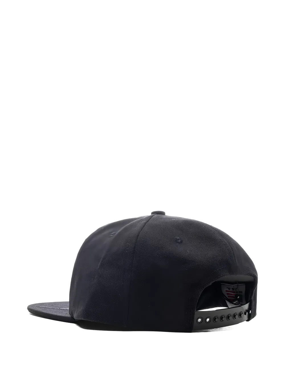 D-r-g-n Embroidered Flat-peak Cap Hat In Black