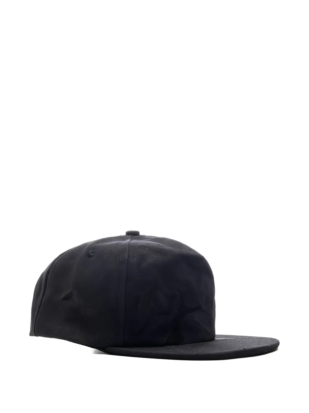 D-r-g-n Embroidered Flat-peak Cap Hat In Black