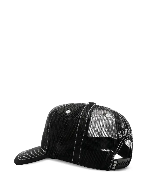 Nahmias Miracle Academy Trucker Cap Hat | Black | FARFETCH