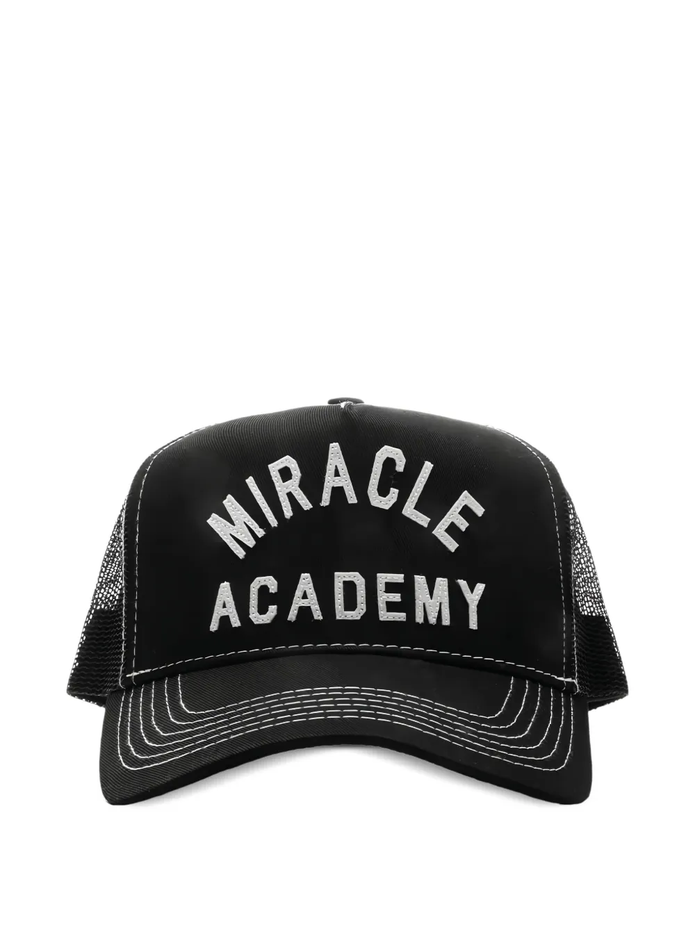 Nahmias Miracle Academy trucker cap hat - ブラック Nahmias Miracle Academy trucker cap hat - ブラック