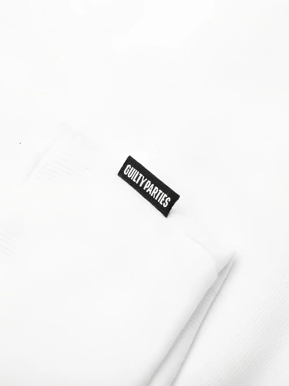 Wacko Maria Embroidered Crew Neck Sweatshirt In White
