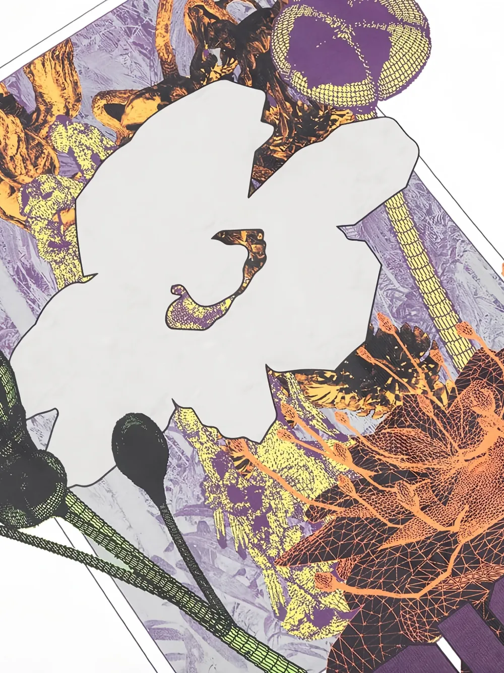 PUMA x Perks And Mini T-shirt met grafische bloemenprint Wit
