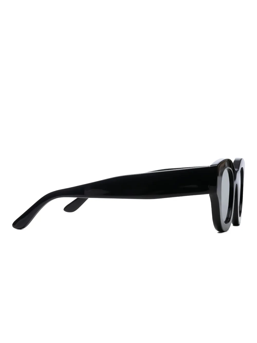 Thierry Lasry Autocracy 101 zonnebril met rond montuur Zwart