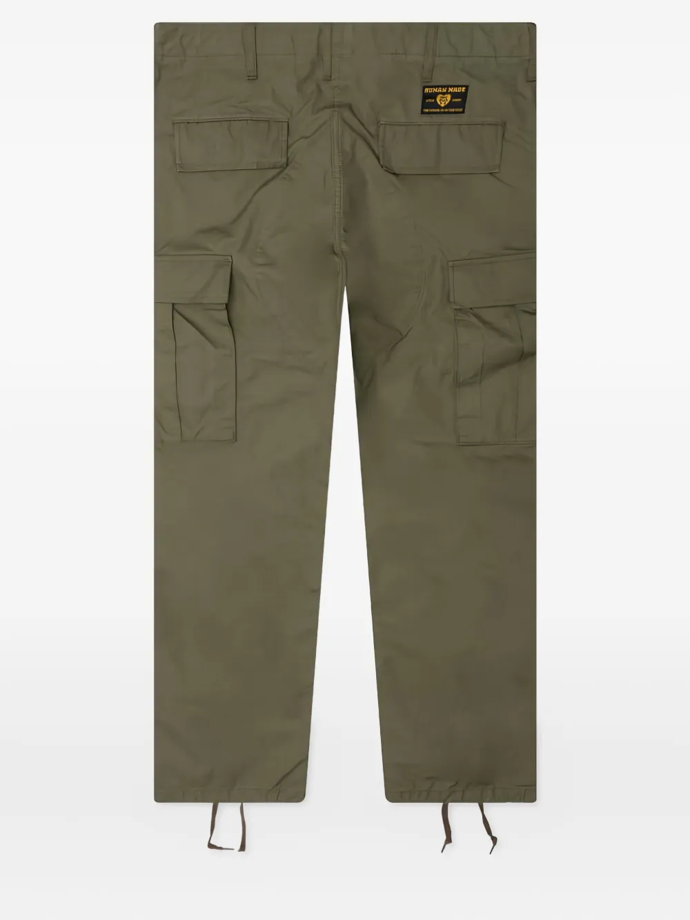 Human Made Broek met cargo zak - Groen