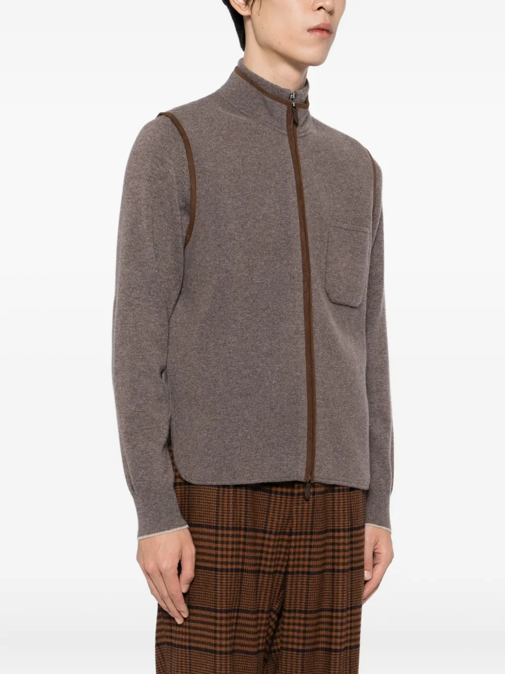 N.Peal Shaftesbury bodywarmer Bruin