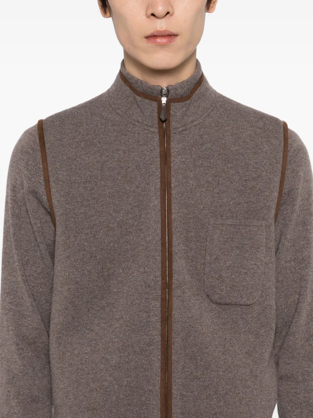 N.Peal Shaftesbury bodywarmer Bruin