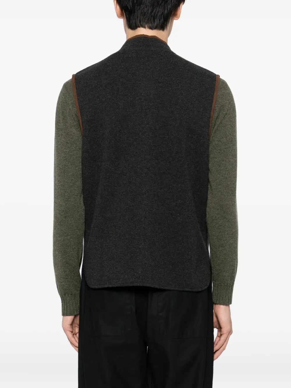 N.Peal Shaftesbury bodywarmer Grijs