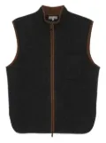 N.Peal Shaftesbury gilet - Grey