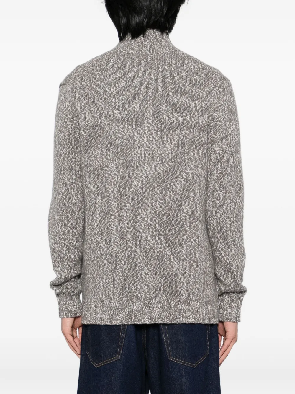 N.Peal Wollen vest Grijs