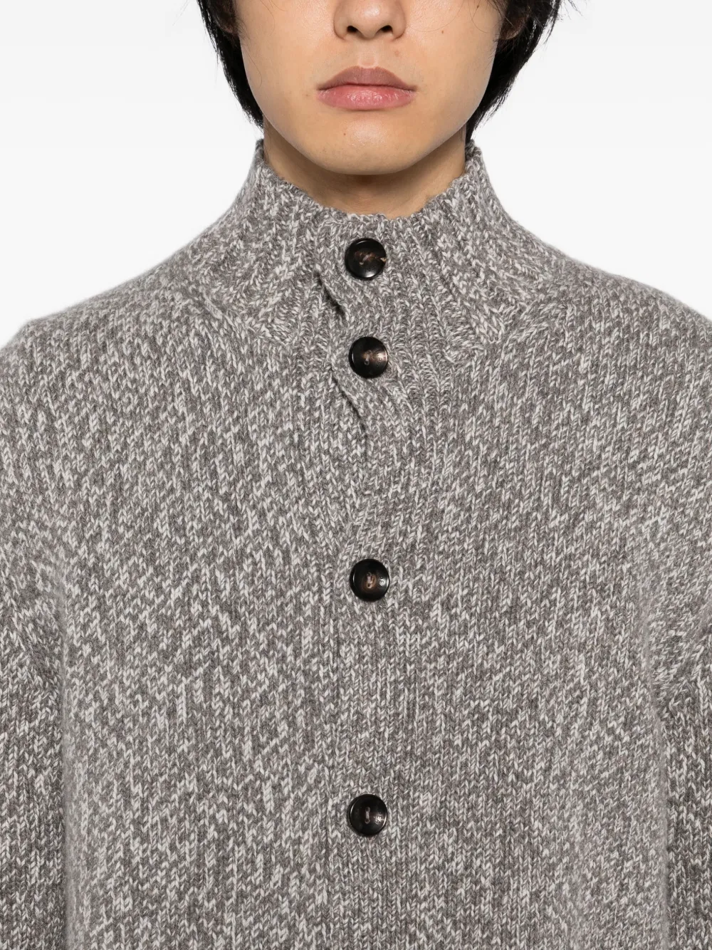 N.Peal Wollen vest Grijs