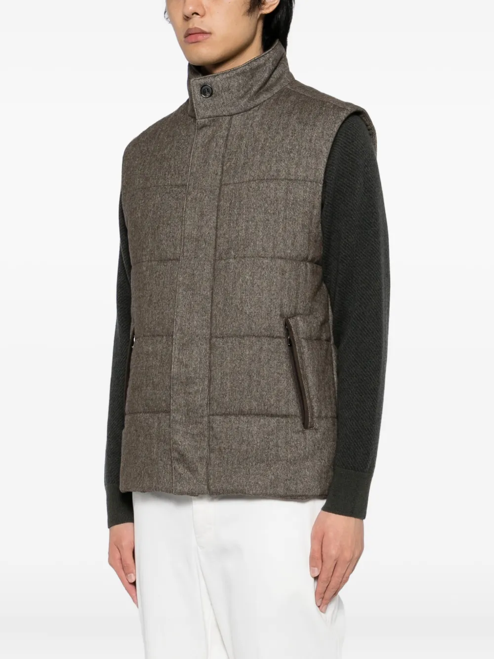 N.Peal Vancouver gilet Bruin