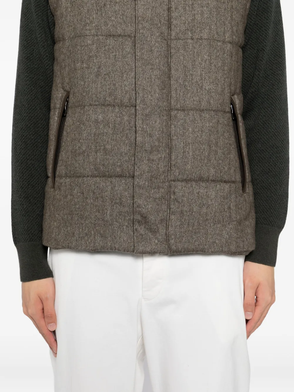 N.Peal Vancouver gilet Bruin