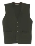 N.Peal Chelsea waistcoat - Green