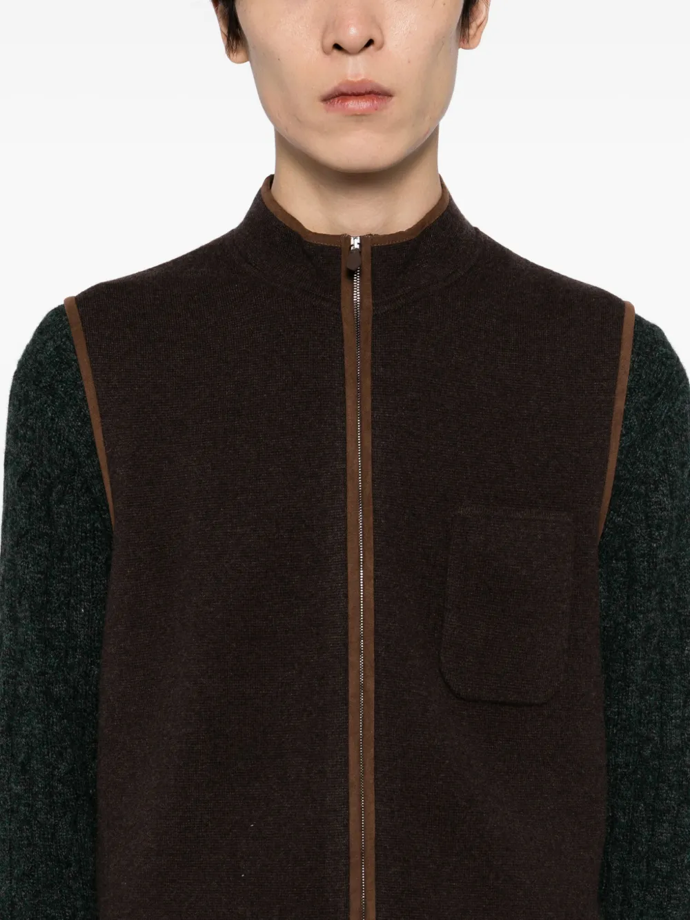 N.Peal Shaftesbury bodywarmer Bruin