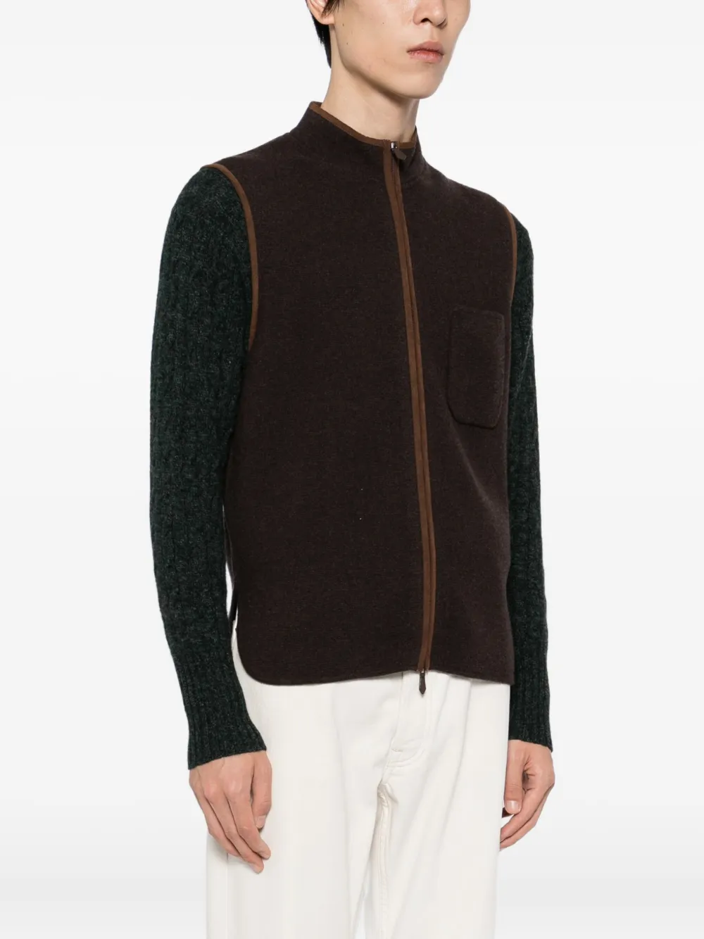 N.Peal Shaftesbury bodywarmer Bruin