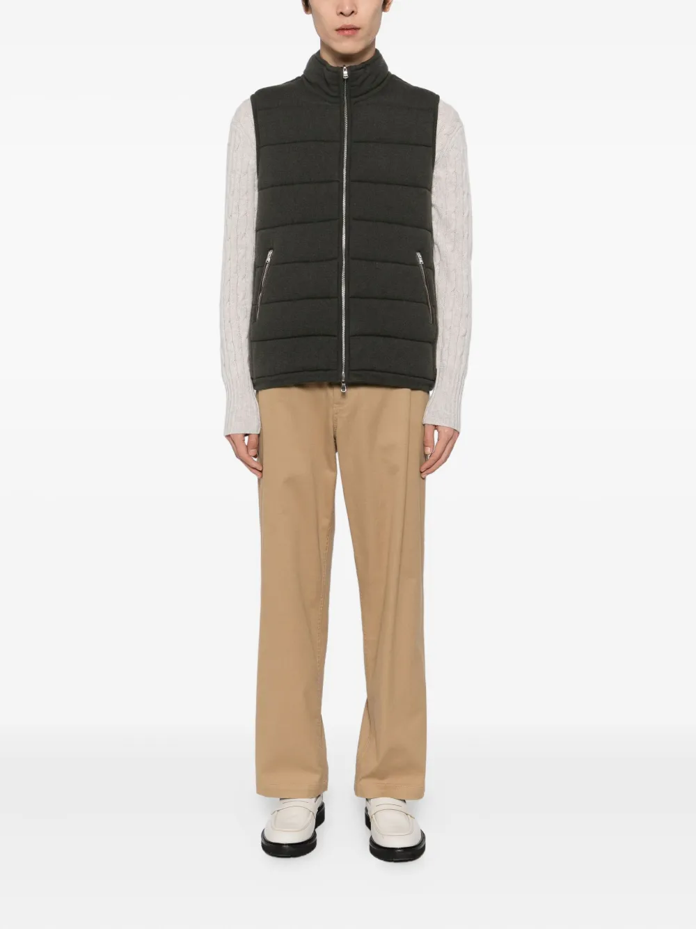 N.Peal Mall gilet Groen