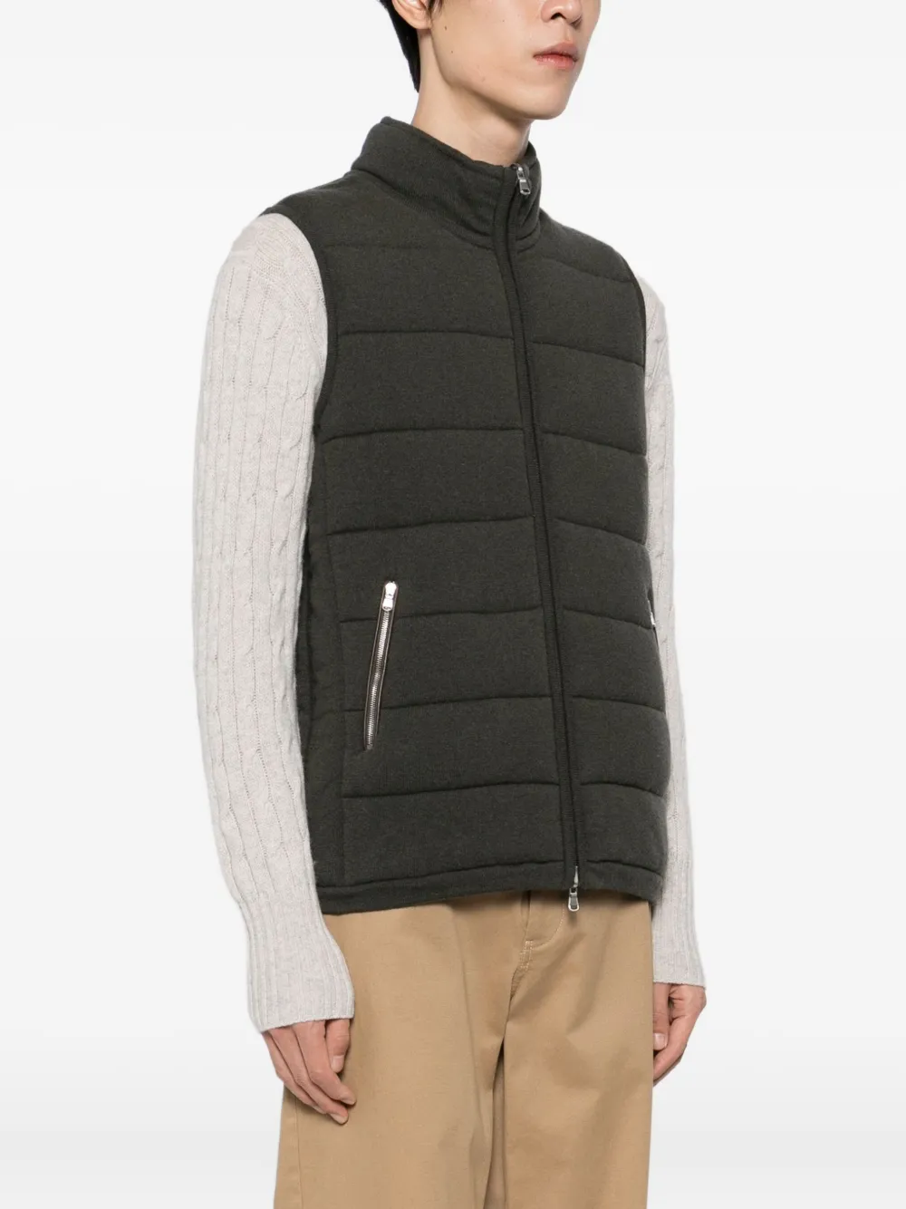 N.Peal Mall gilet Groen
