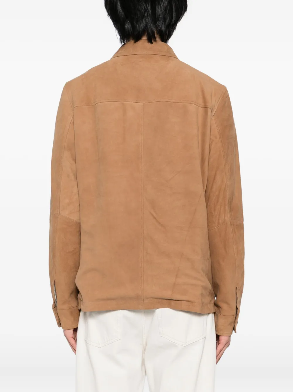 N.Peal Bridgehampton suède jack Bruin