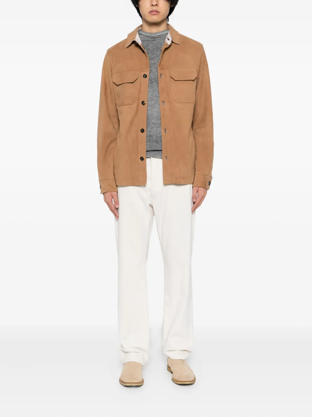 N.Peal Bridgehampton suede jacket | Leather Jackets | Image 2