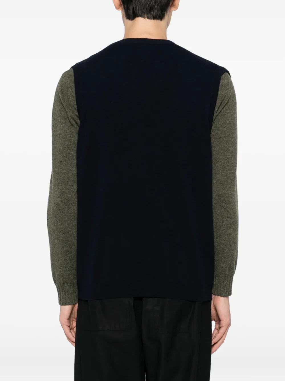 N.Peal Kasjmier vest Blauw