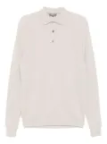 N.Peal ribbed polo shirt - Grey