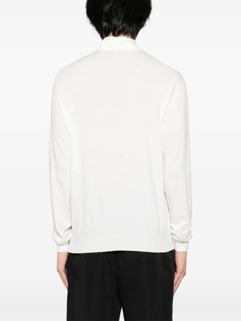 N.Peal Top met col Wit