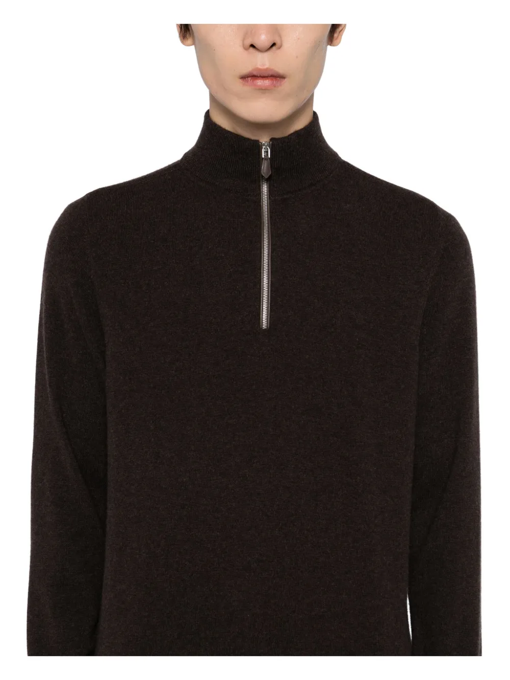 N.Peal Carnaby trui Bruin