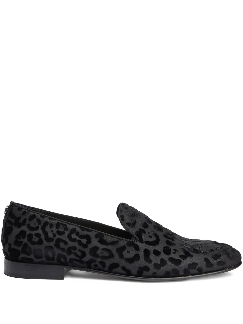 Roberto Cavalli leopard loafers | Black | Image 1