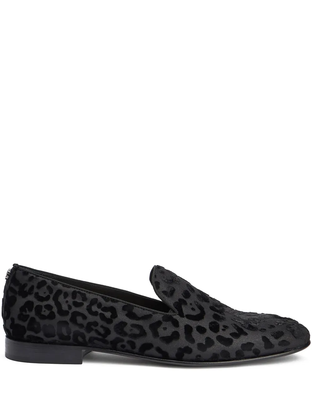 Roberto Cavalli leopard loafers | negro | Image 1