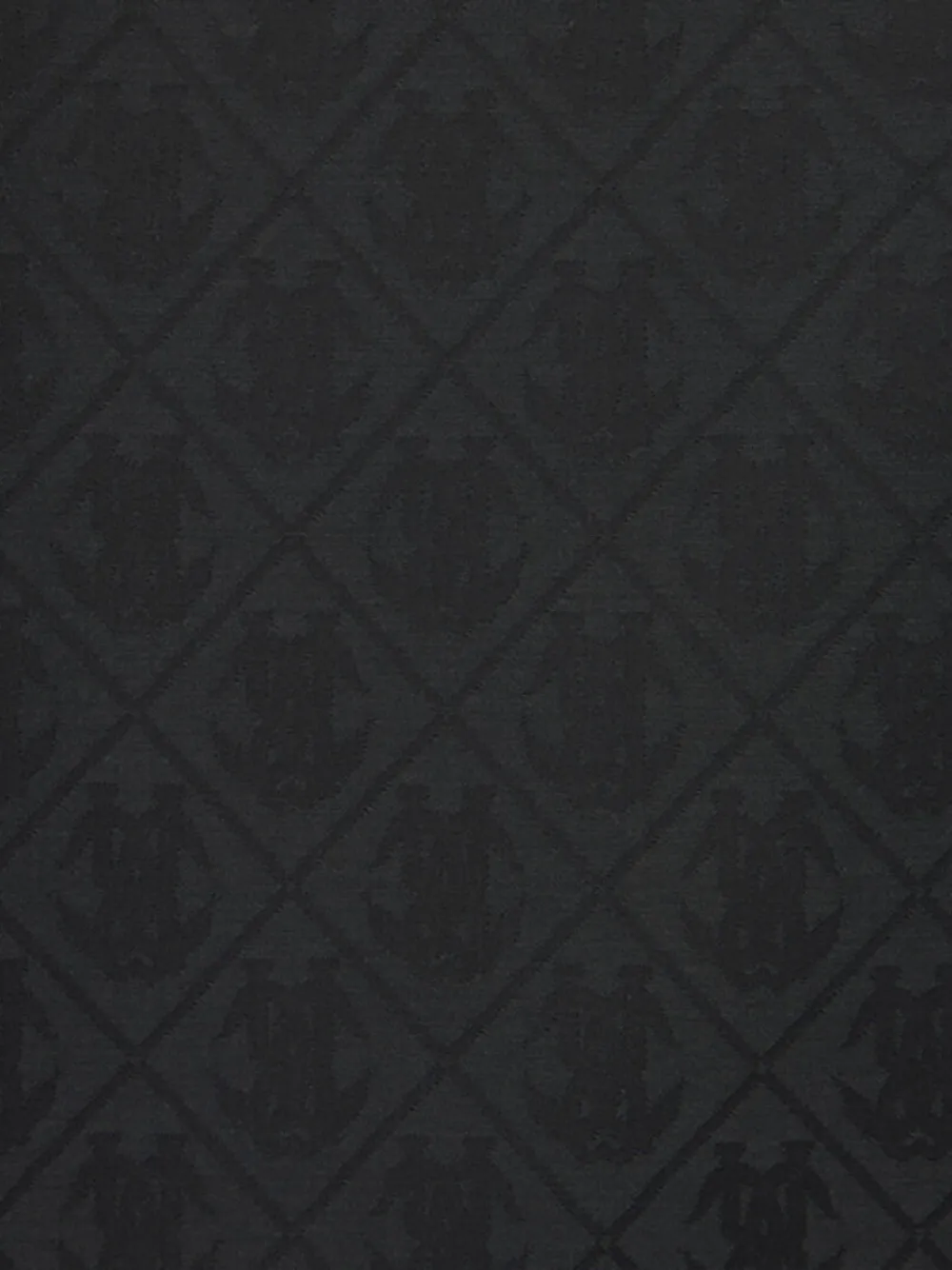 Roberto Cavalli patterned scarf - Zwart