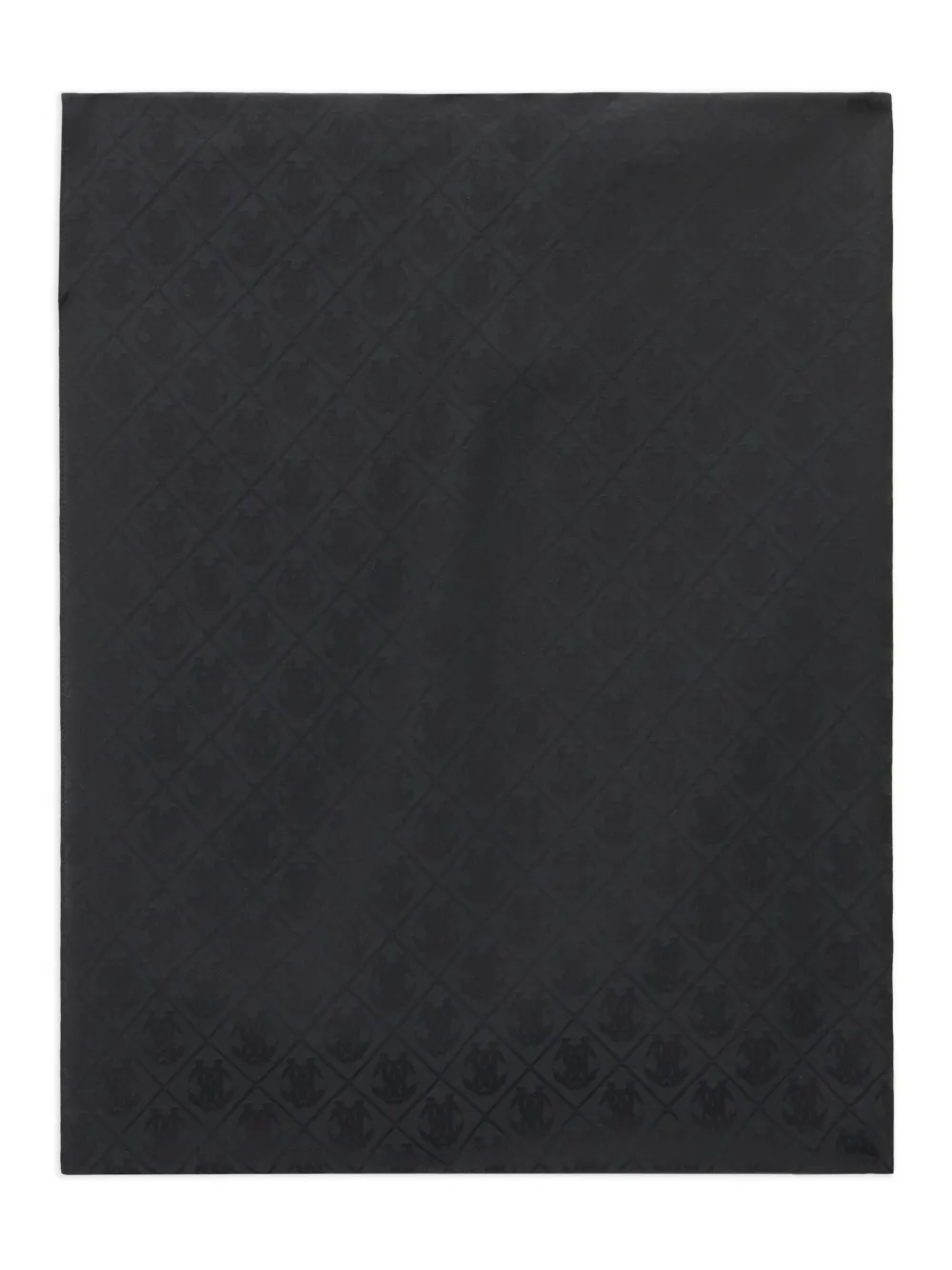 Roberto Cavalli patterned scarf | Black | Image 1