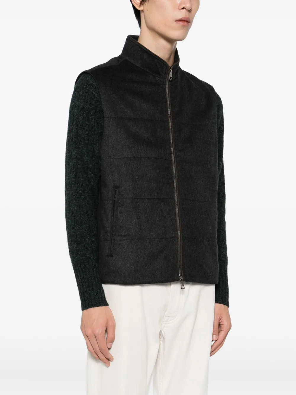 N.Peal Belgravia gilet Zwart