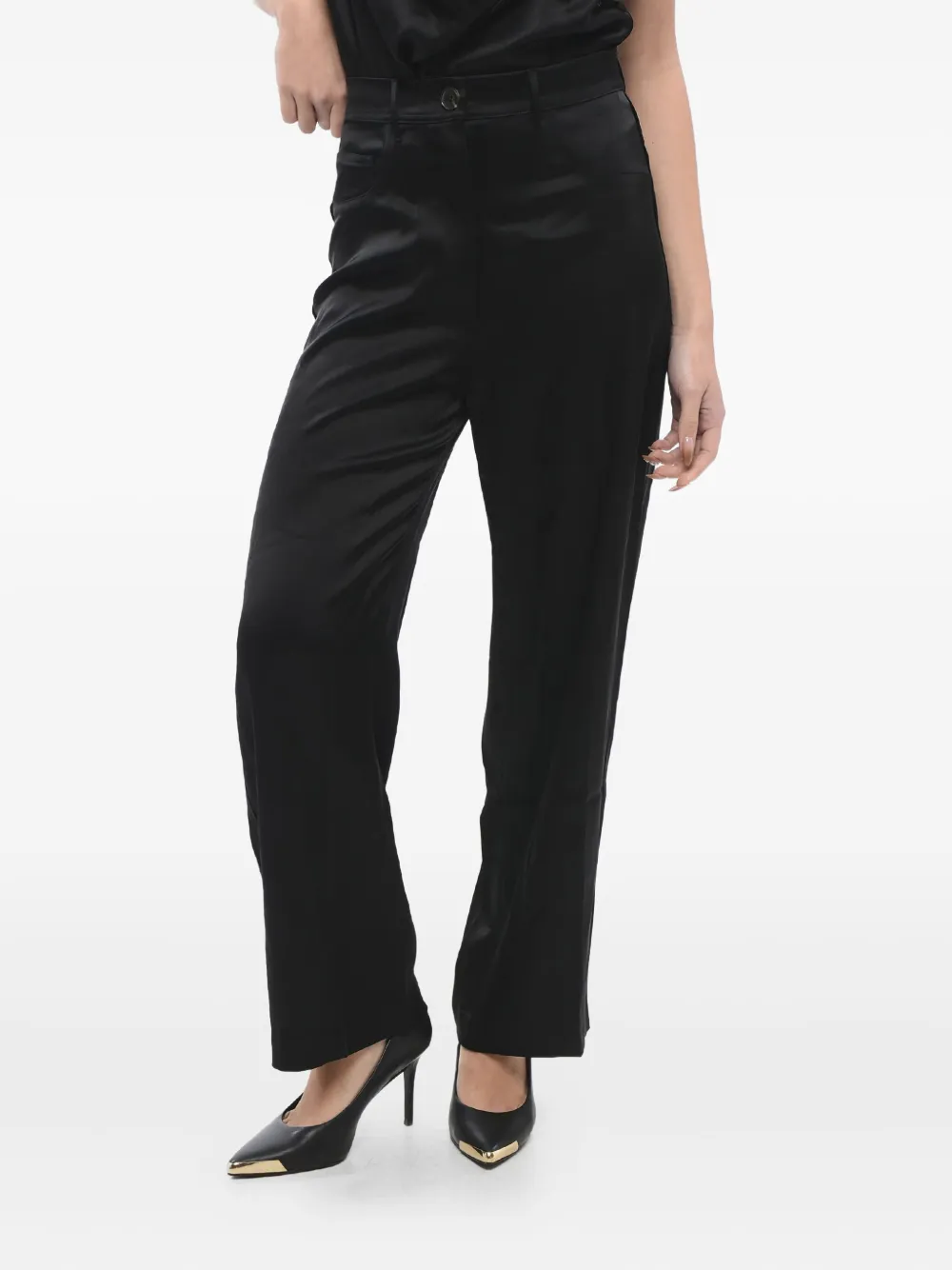 satin trousers