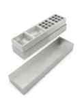 danese milano Canarie multi-compartment organiser - White