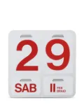 danese milano Formosa calendar (31.5cm x 31.5cm) - Red