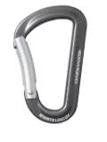 Mountain Research engraved carabiners - Grey