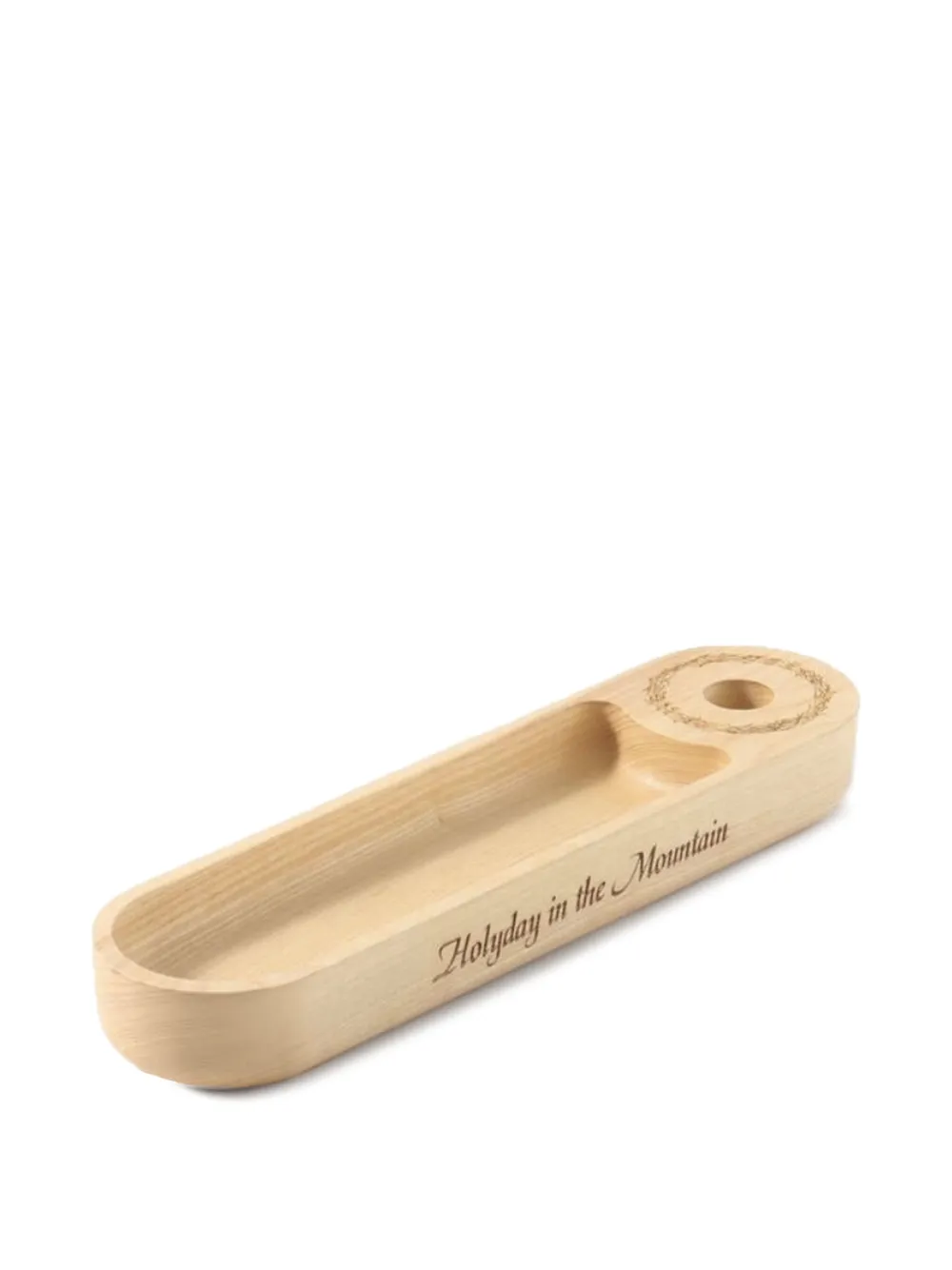 Mountain Research engraved wooden tray | Decorative Trays & Plates | Image 2