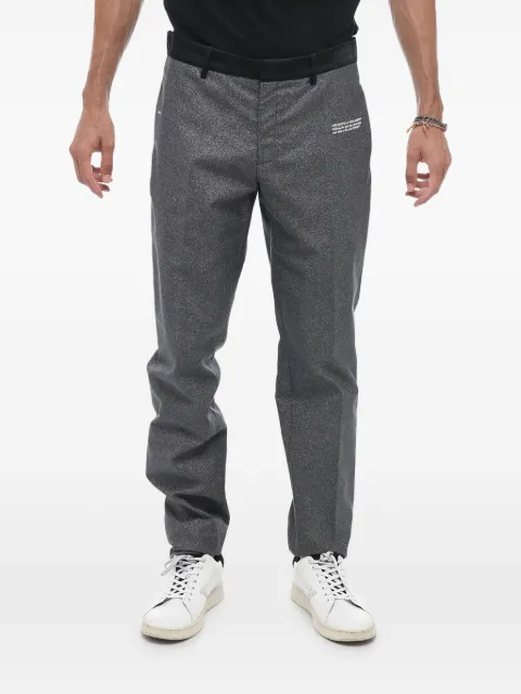 Off-White logo-detail trousers