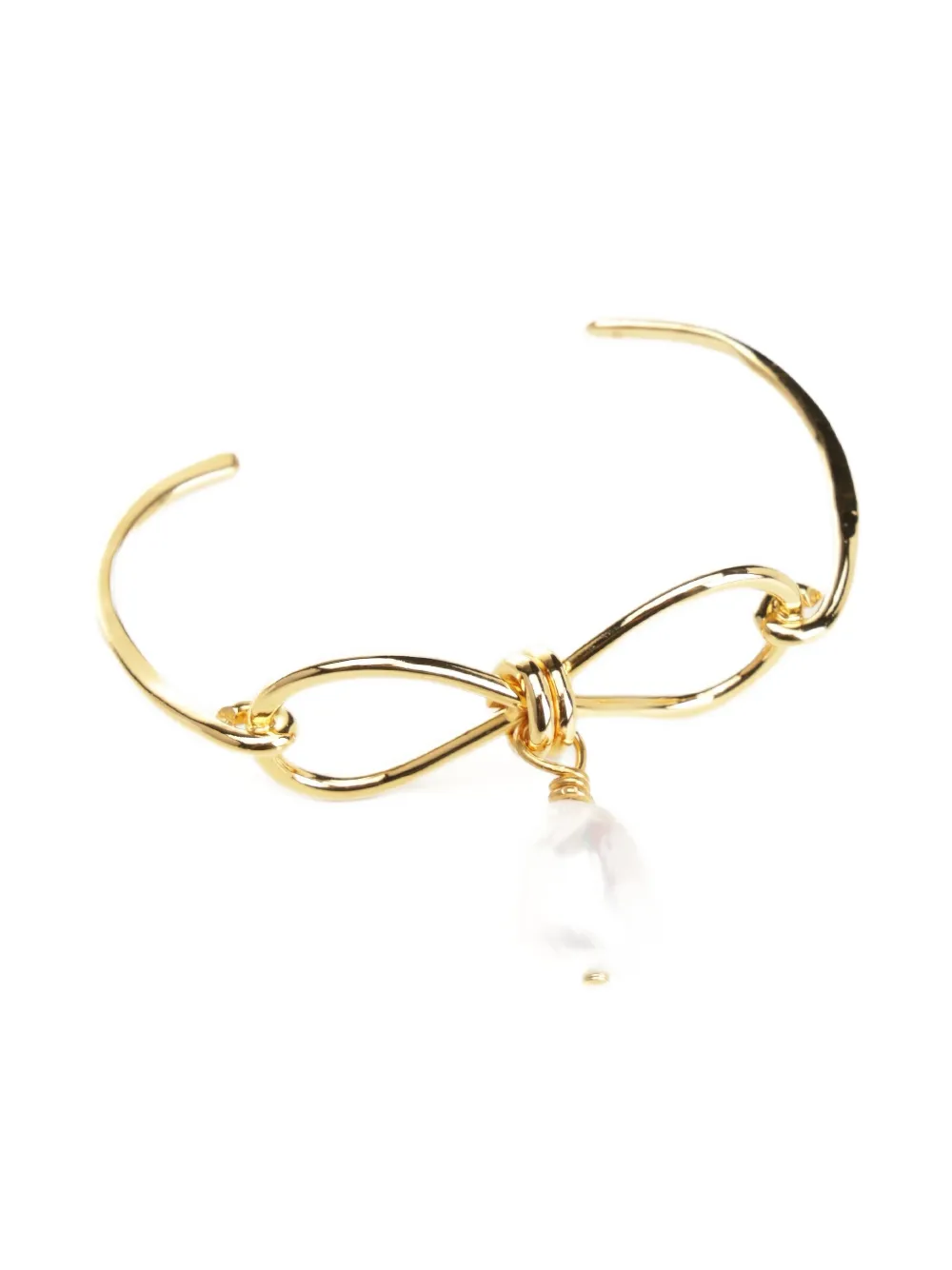 Marni Armband met parel en strik - Goud