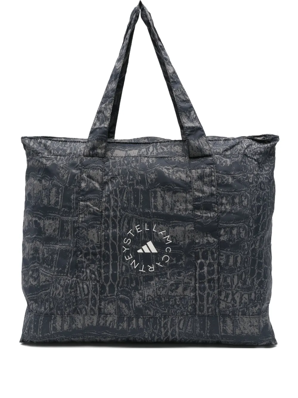 large printed tote bag