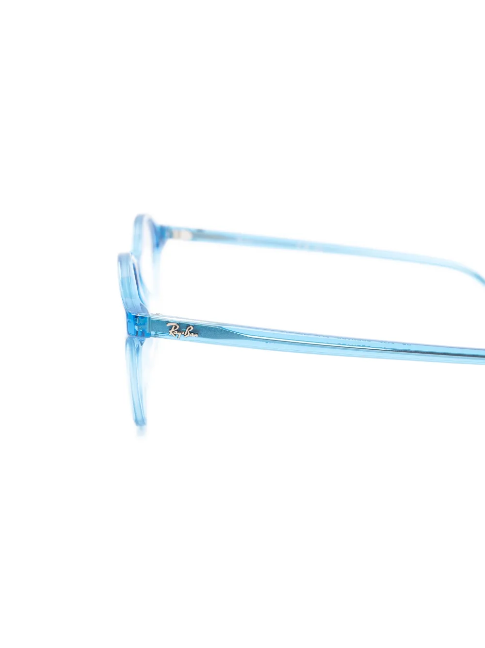 Ray-Ban Bernard bril met rond montuur Blauw
